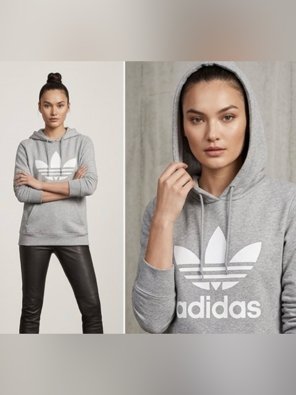 Adidas Women’s Hoodie Sweatshirt Logo Size M
